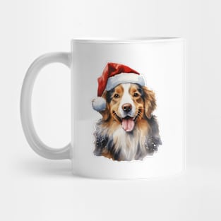 Bernese Mountain Dog New Year Christmas Mug